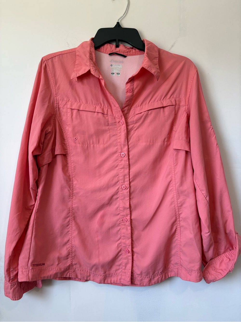 Columbia Coral Button-Front Utility Jacket